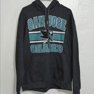 San Jose Sharks Pullover hoodie, size large UNISEX New!
